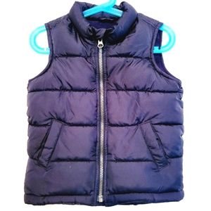 Fleece Lined Puffet Vest 4T